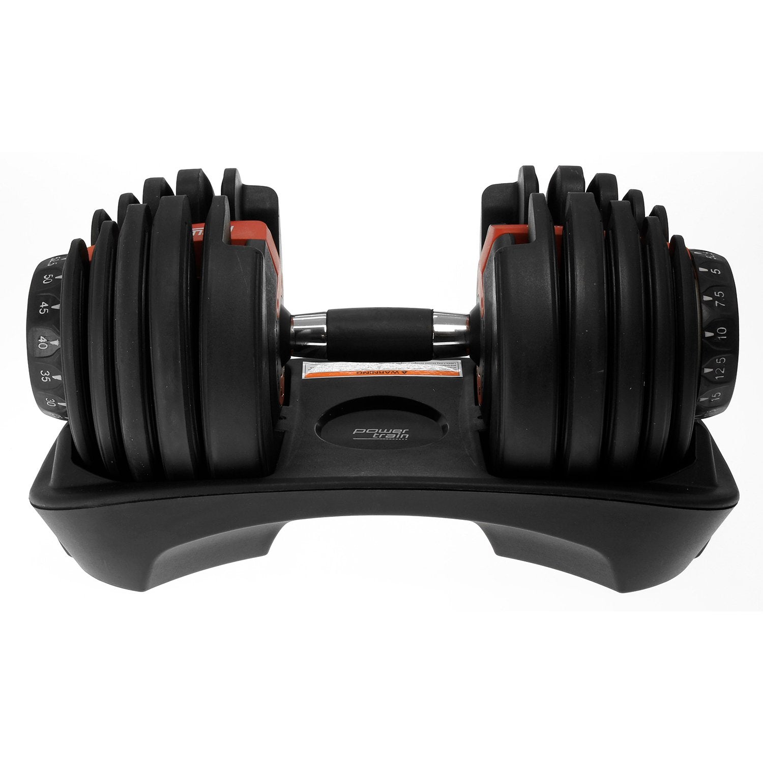 Powertrain 1x 24kg Adjustable Dumbbell Powertrain