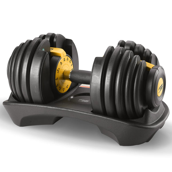 Powertrain 24KG  Adjustable Home Gym Dumbbell - Gold Powertrain