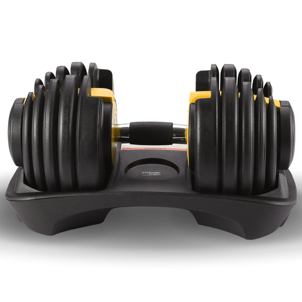 Powertrain 24KG  Adjustable Home Gym Dumbbell - Gold Powertrain