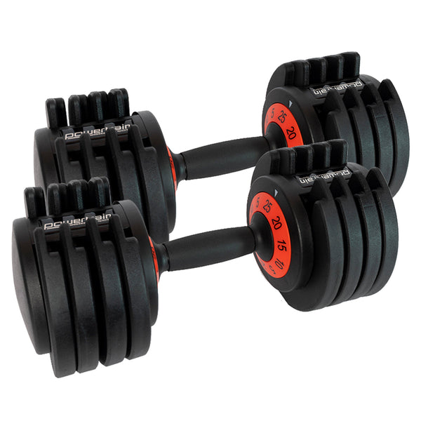 Powertrain GEN2 Pro Adjustable Dumbbell Set - 50kg Powertrain