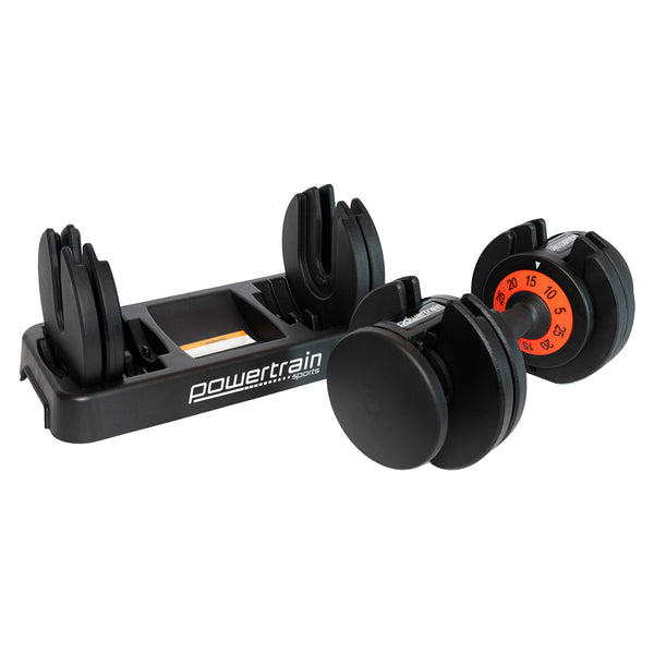 Powertrain GEN2 Pro Adjustable Dumbbell Weights- 25kg Powertrain