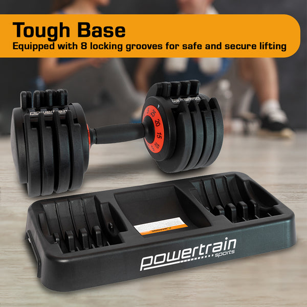 Powertrain GEN2 Pro Adjustable Dumbbell Weights- 25kg Powertrain