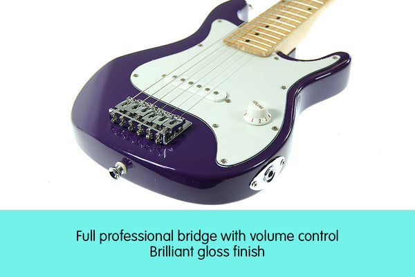 Karrera Electric Childrens Guitar Kids - Purple Karrera