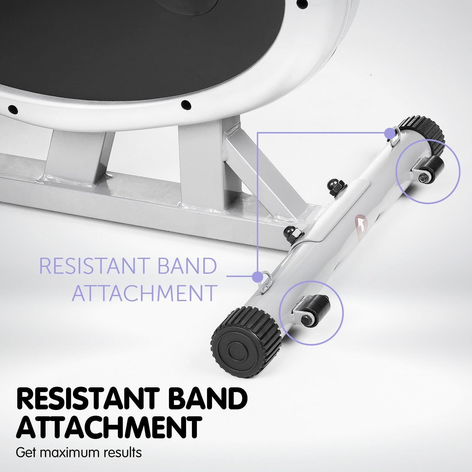 Powertrain 5-in-1 Elliptical Cross Trainer Bike with Dumbbell Sets Powertrain