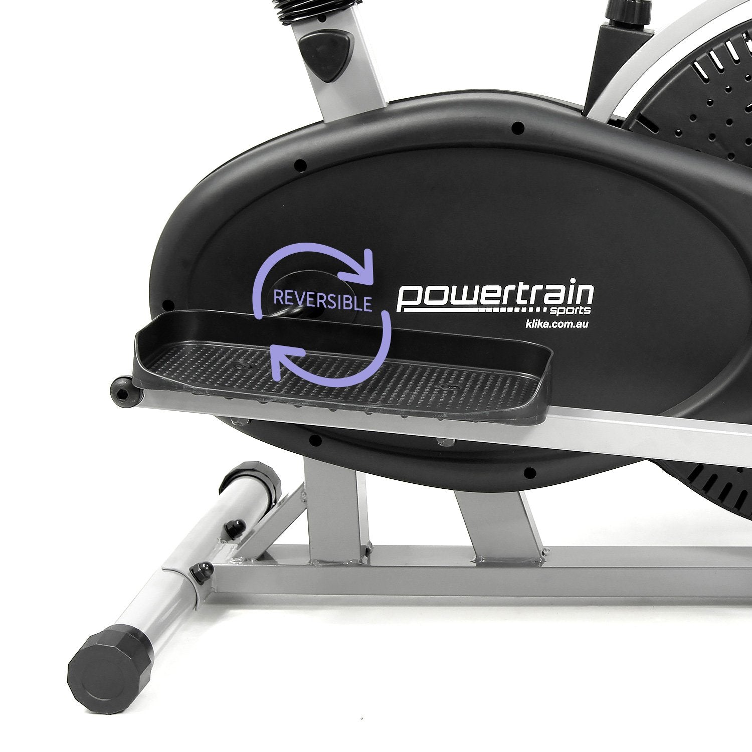 Powertrain 2-in-1 Elliptical Cross Trainer and Exercise Bike Powertrain