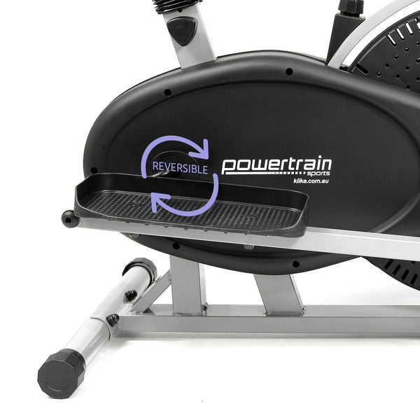 Powertrain 2-in-1 Elliptical Cross Trainer and Exercise Bike Powertrain