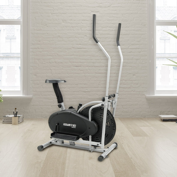 Powertrain 2-in-1 Elliptical Cross Trainer and Exercise Bike Powertrain