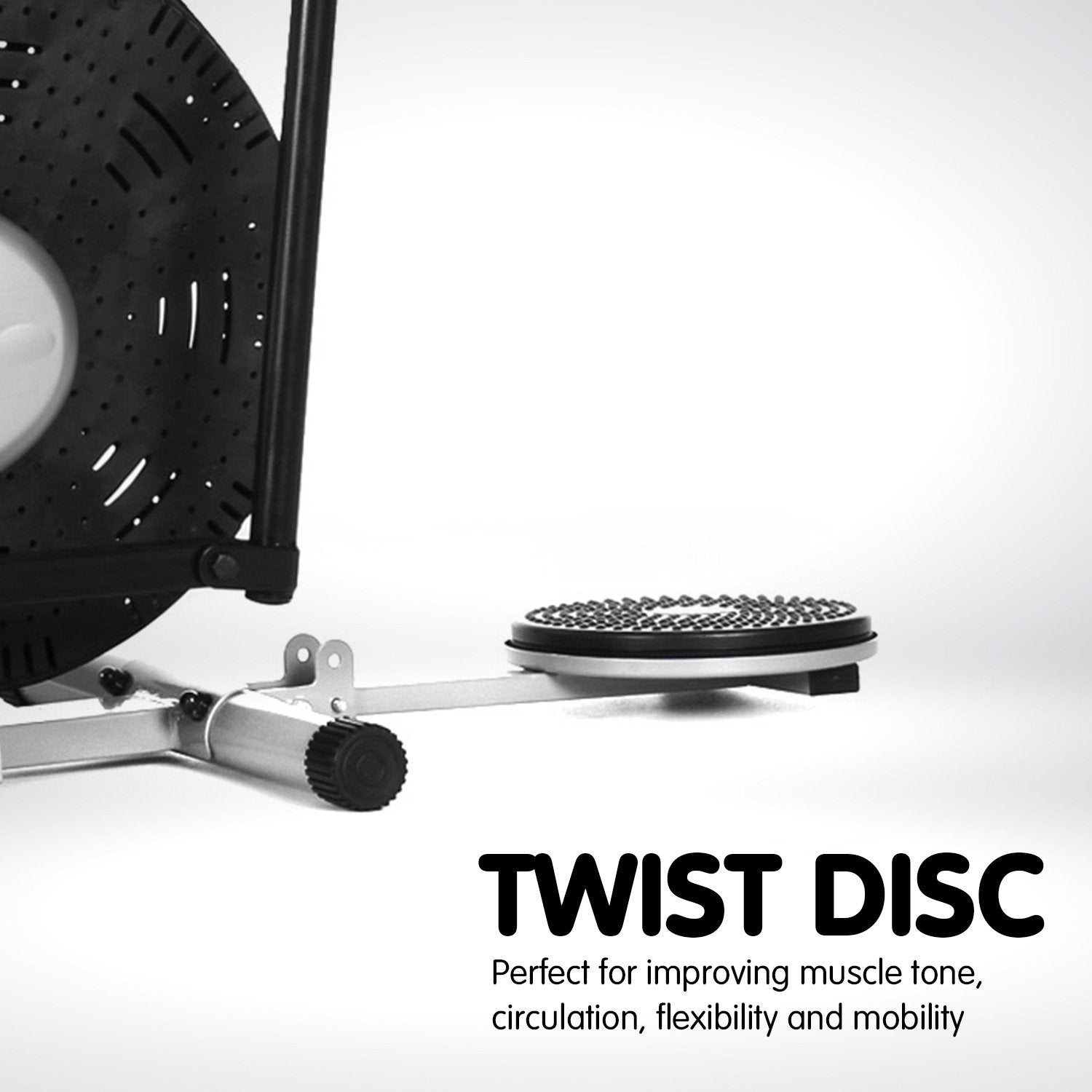 Powertrain 6-in-1 Elliptical Cross Trainer Bike with Weights and Twist Disc Powertrain