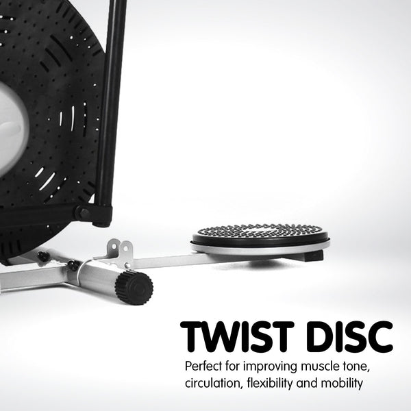 Powertrain 6-in-1 Elliptical Cross Trainer Bike with Weights and Twist Disc Powertrain