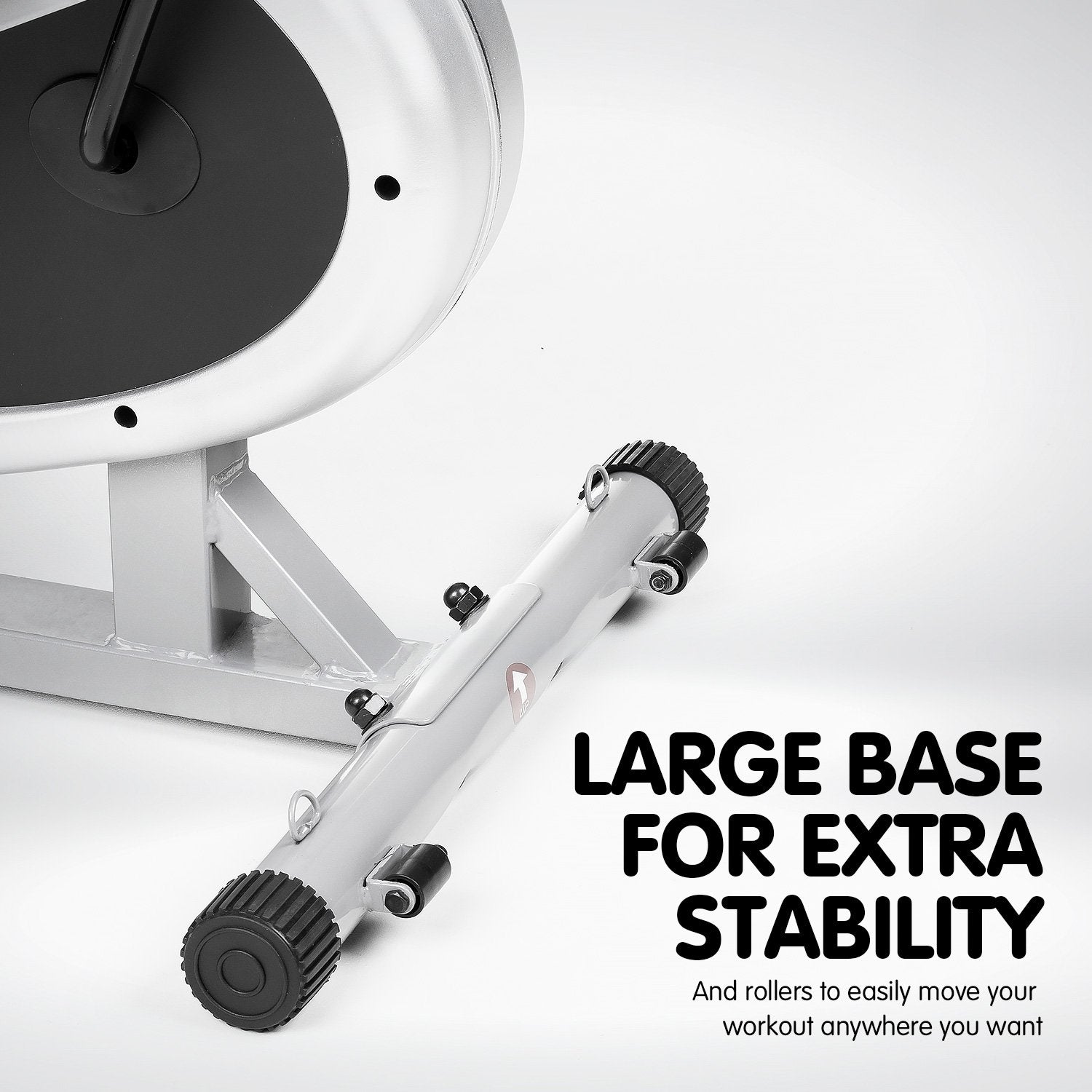 Powertrain 6-in-1 Elliptical Cross Trainer Bike with Weights and Twist Disc Powertrain