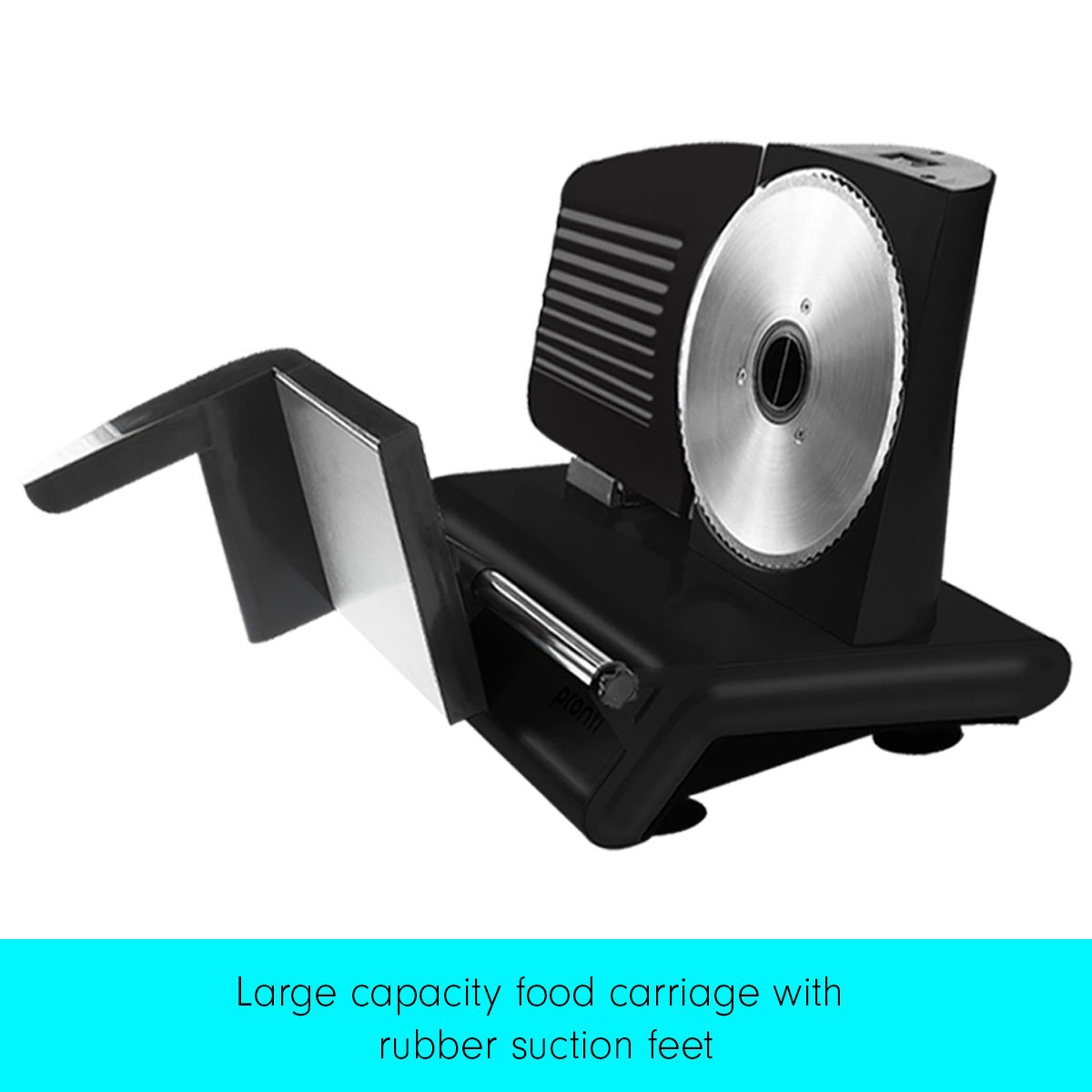 Pronti Electric Meat Slicer- Food Cheese Processor Vegetable Kitchen Deli Does Not Apply
