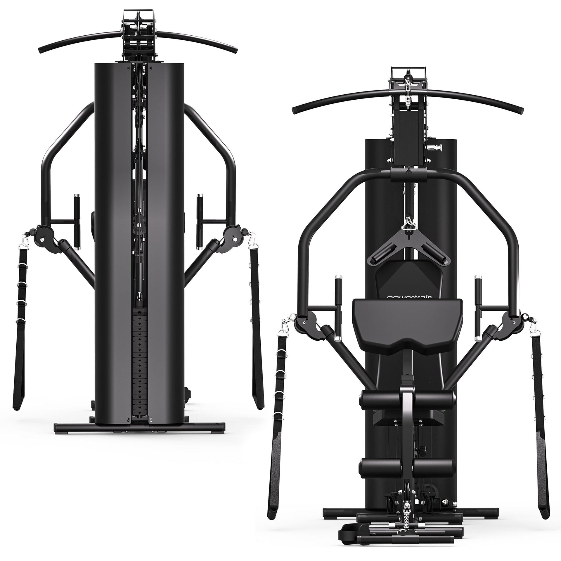 Powertrain Home Multi Gym 560 Full Body Training with 90kg Weight Stack Home Gym Awezingly
