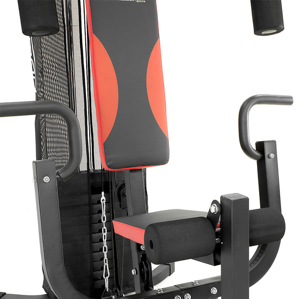 Powertrain Home Gym Multi Station with Boxing Punching Bag Speed Ball Powertrain