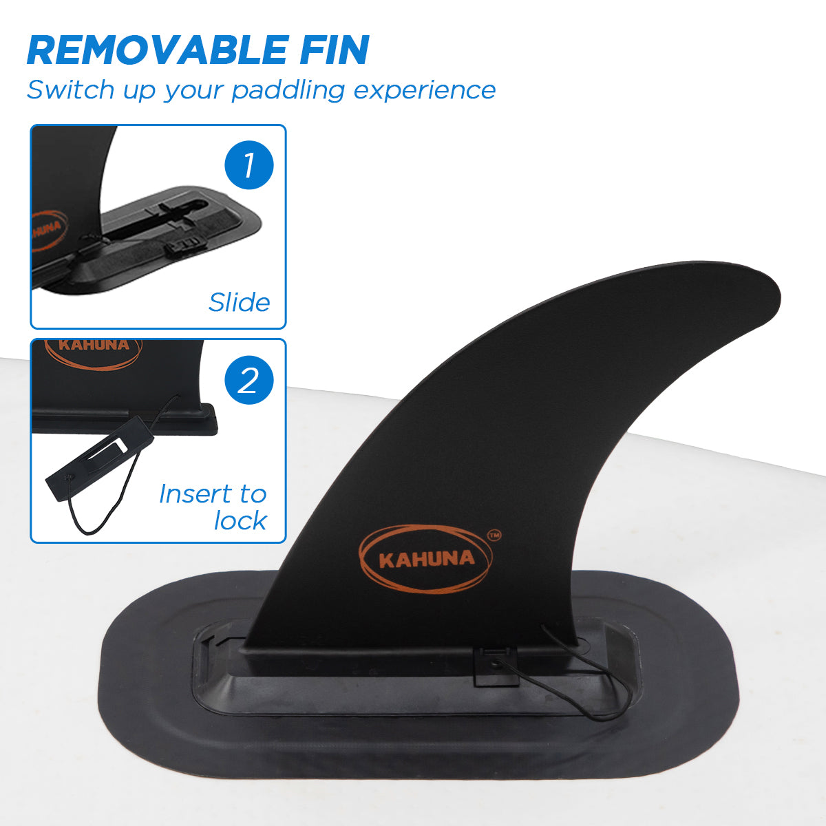Kahuna Hana Replacement iSUP Stand Up Paddleboard Fin Kahuna