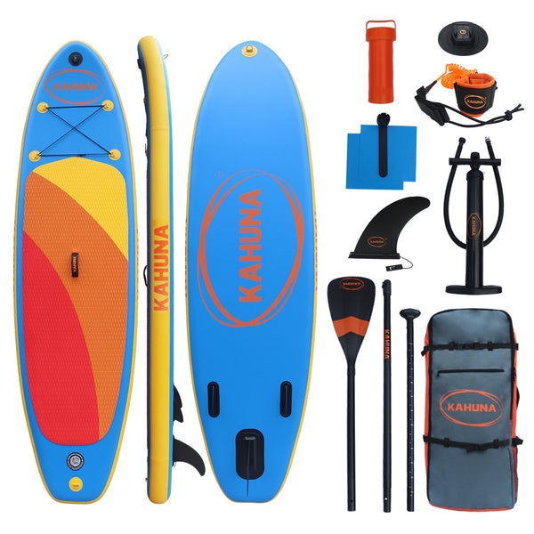 Kahuna Hana Inflatable Stand Up Paddle Board 10FT w/ iSUP Accessories Kahuna