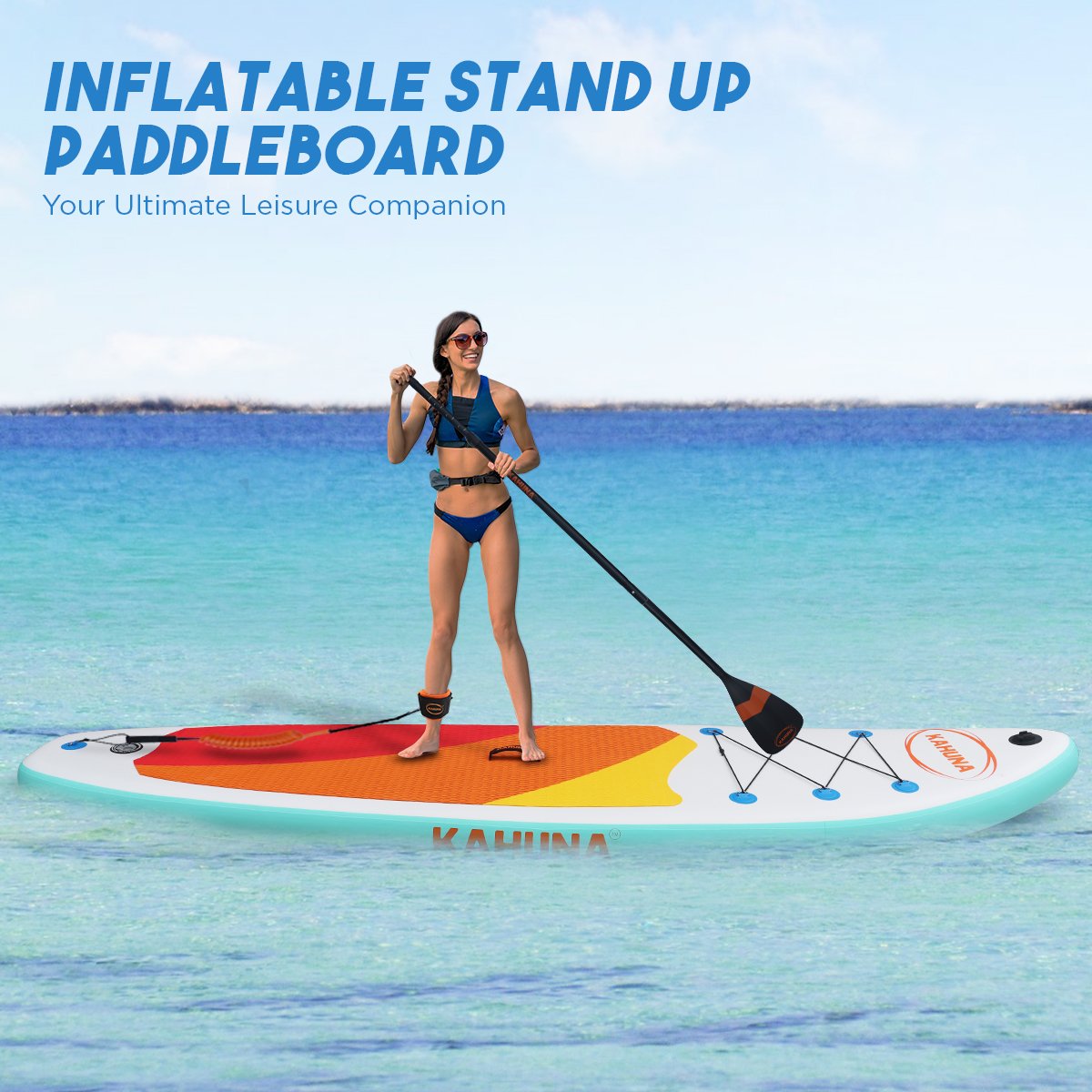 Kahuna Hana Inflatable Stand Up Paddle Board 11FT SUP Paddleboard Kahuna