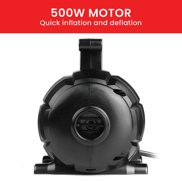 Kahuna 500w Isup Electric Air Pump - Efficient Inflatable Device For Rapid Airflow, Use For Airtrack Mats, Rafts, Air Mattresses, Pool Toys Kahuna