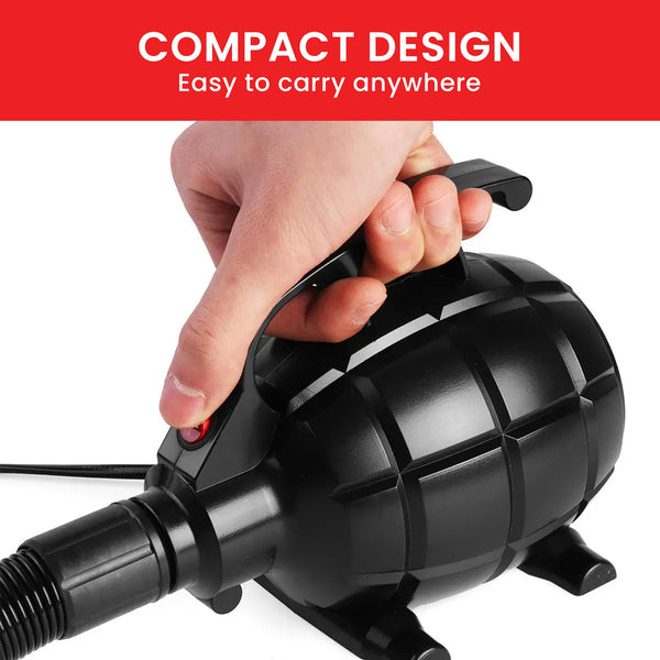 Kahuna 500w Isup Electric Air Pump - Efficient Inflatable Device For Rapid Airflow, Use For Airtrack Mats, Rafts, Air Mattresses, Pool Toys Kahuna