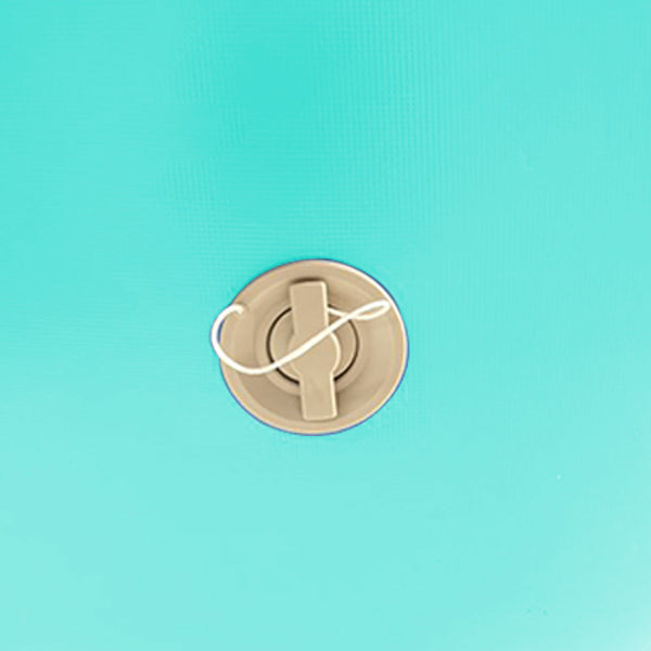 Powertrain Sports Inflatable Gymnastics Air Barrel Exercise Roller 120 x 75cm - Green Kahuna