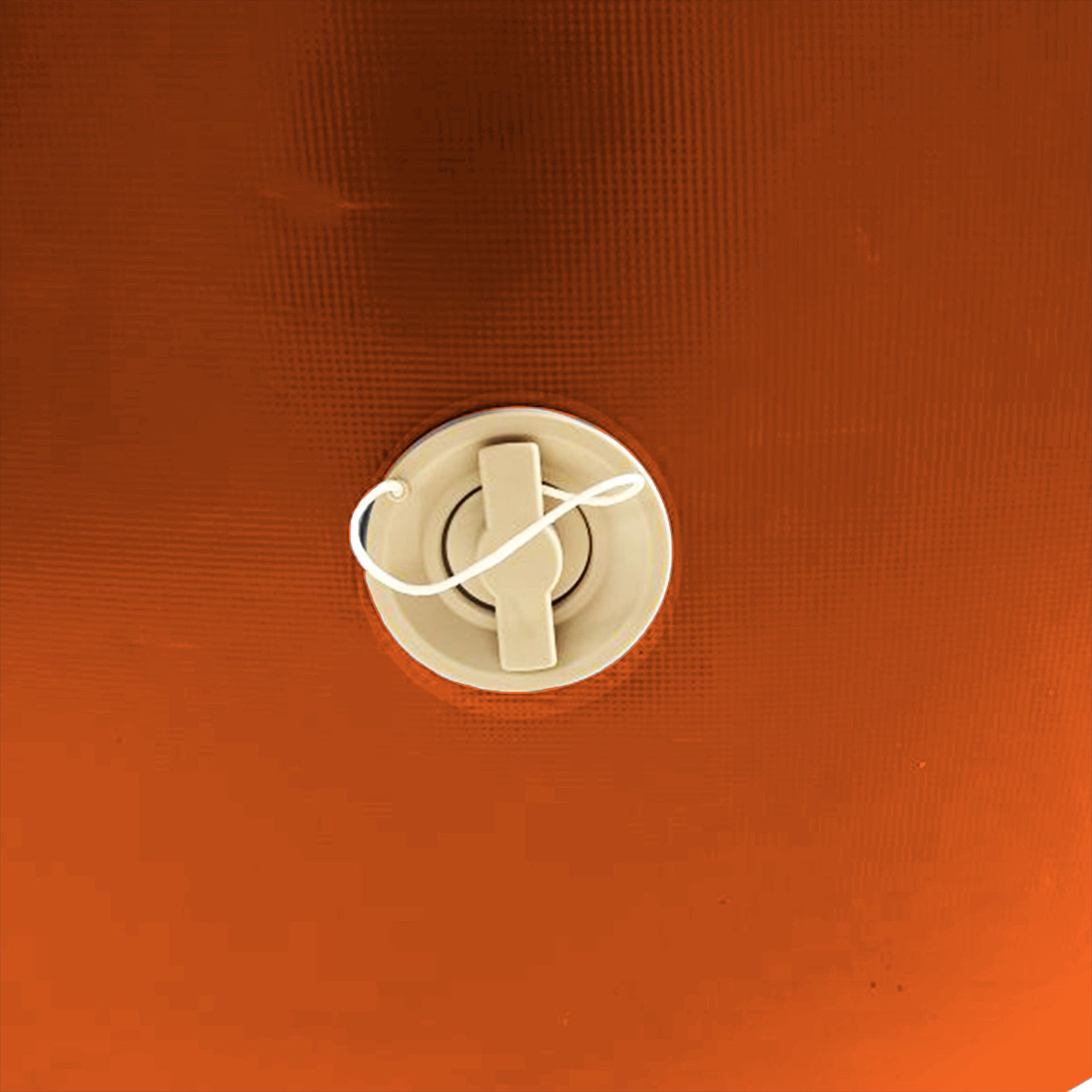 Powertrain Sports Inflatable Gymnastics Air Barrel Exercise Roller 120 x 75cm - Orange Powertrain