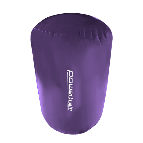 Powertrain Sports Inflatable Air Exercise Roller Gymnastics Gym Barrel 120 x 75cm Purple Powertrain