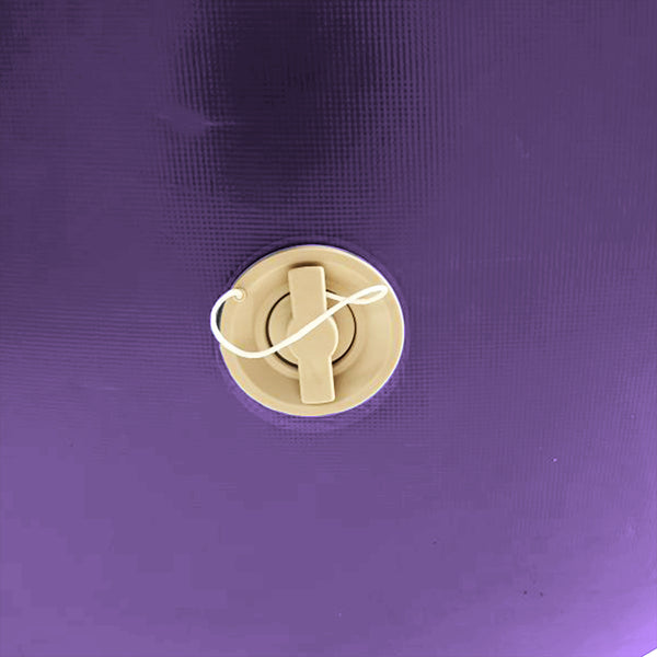 Powertrain Sports Inflatable Air Exercise Roller Gymnastics Gym Barrel 120 x 75cm Purple Powertrain