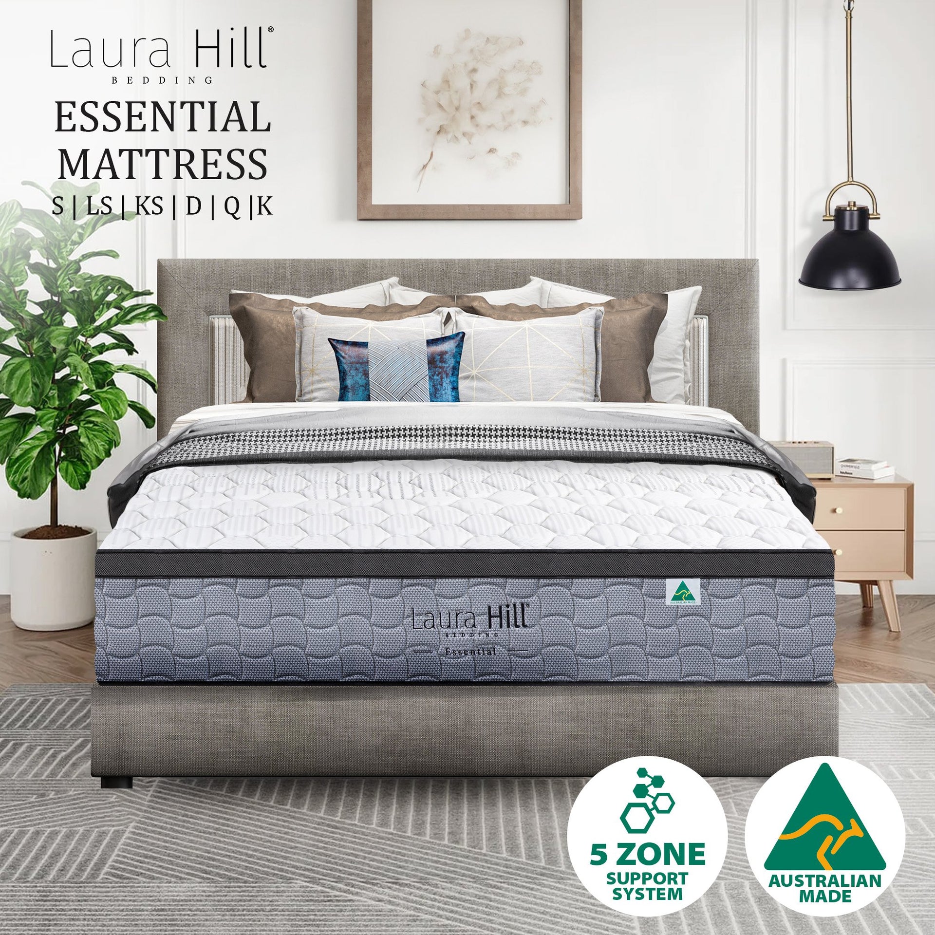 Laura Hill Essential Australian Made Double Premium Mattress Does Not Apply