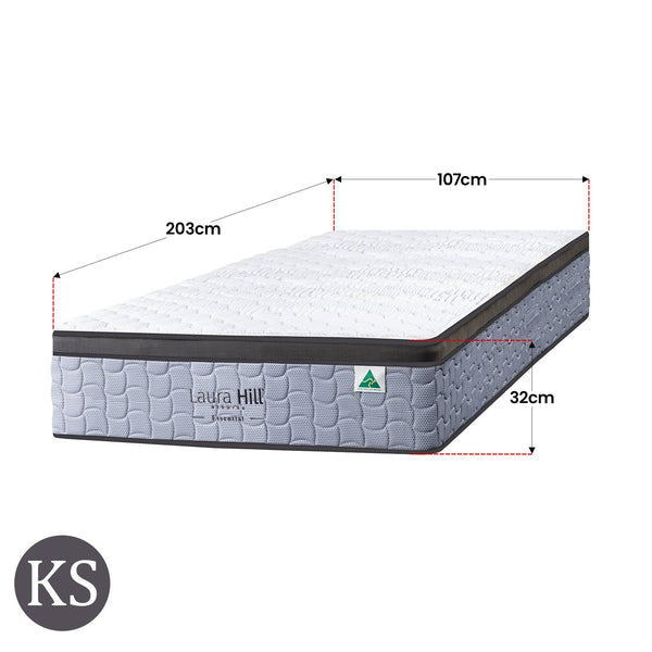 Laura Hill Essential Australian Made King Single Premium Mattress Does Not Apply