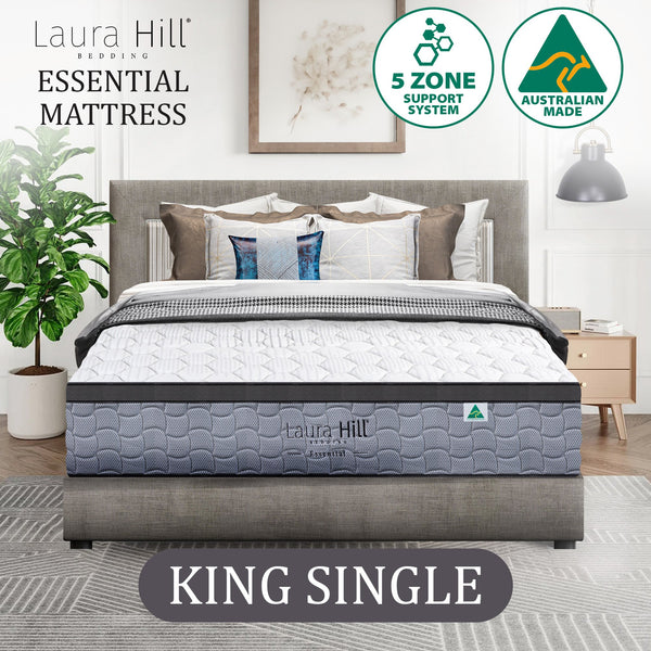 Laura Hill Essential Australian Made King Single Premium Mattress Does Not Apply