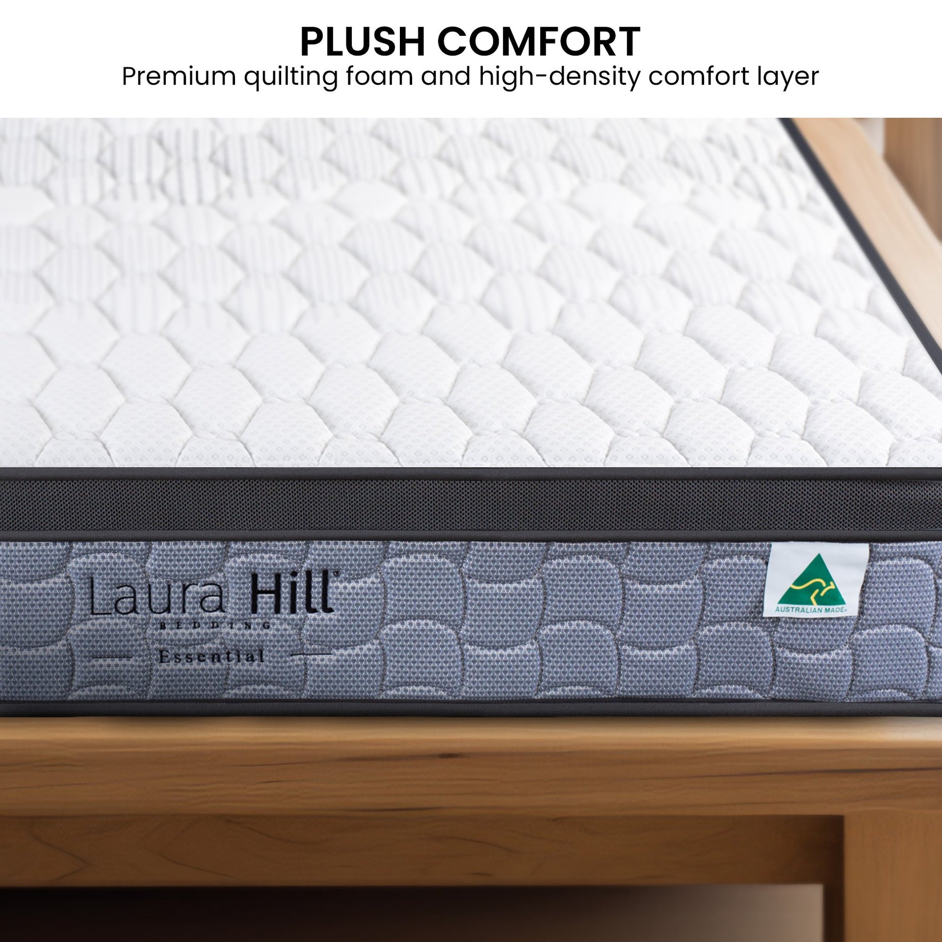 Laura Hill Essential Australian Made Long Single Premium Mattress Does Not Apply