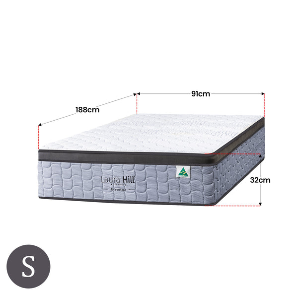 Laura Hill Essential Australian Made Single Premium Mattress Does Not Apply