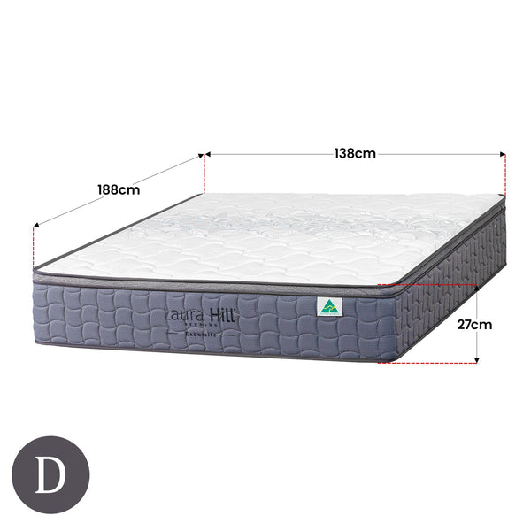 Laura Hill Exquisite Australian Made Double Premium Mattress Does Not Apply
