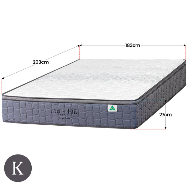 Laura Hill Exquisite Australian Made King Premium Mattress Does Not Apply