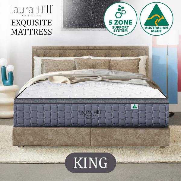 Laura Hill Exquisite Australian Made King Premium Mattress Does Not Apply