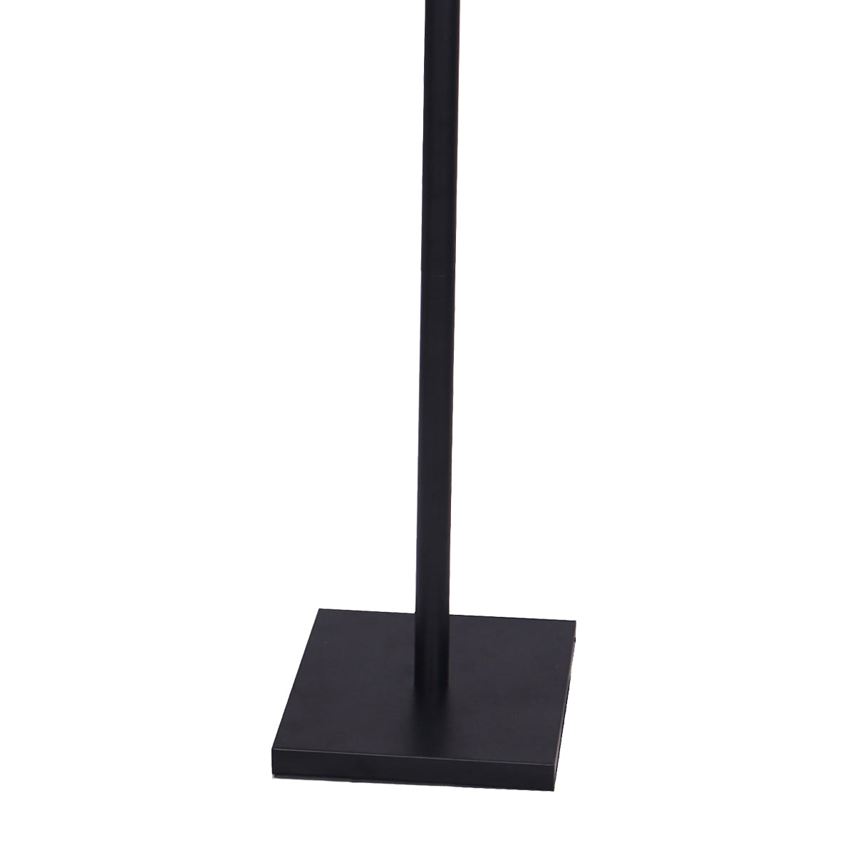 Sarantino LED Metal Floor Lamp with 2 Lights in Brushed Gold and Black Finish Sarantino