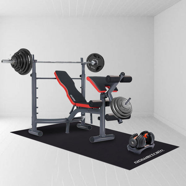 Powertrain 1.5m Exercise Equipment Mat Powertrain