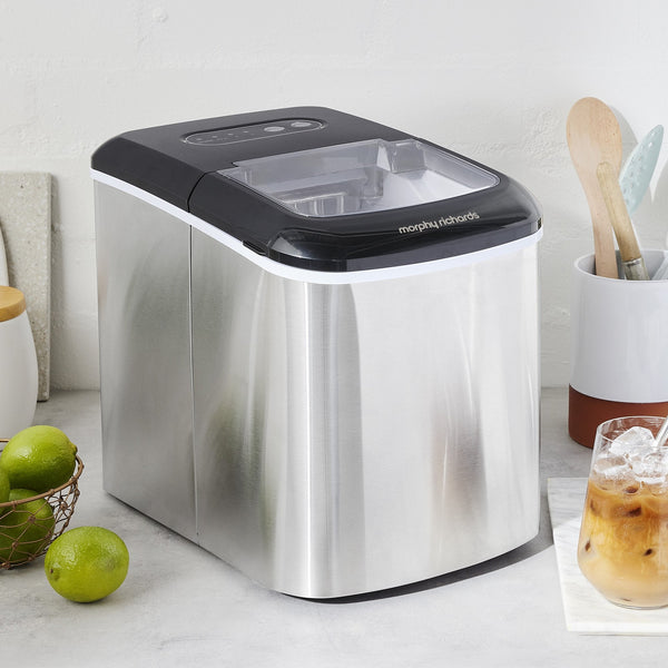 Morphy Richards 15kg Ice Maker in Stainless Steel Morphy Richards