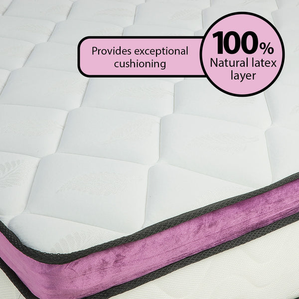 Laura Hill King Mattress Visco Cool Gel Infused Memory Foam Euro Top Pocket Spring 30cm Does Not Apply