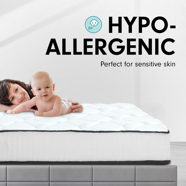 Laura Hill King Mattress Visco Cool Gel Infused Memory Foam Euro Top Pocket Spring 30cm Does Not Apply