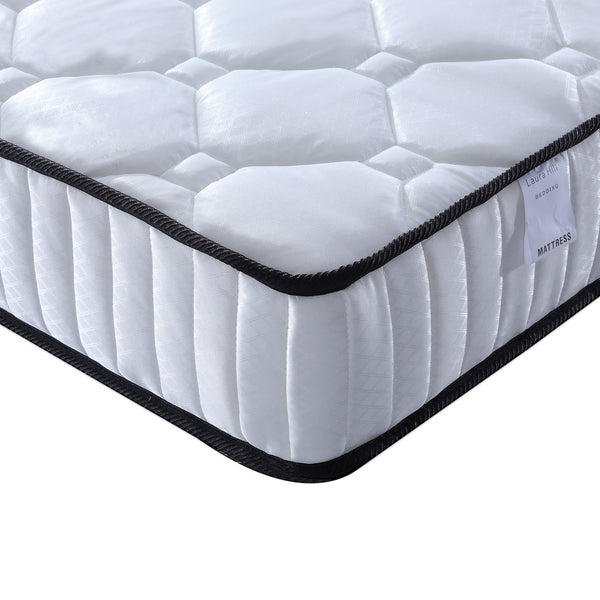 Laura Hill King Single Size Mattress Pocket Spring High Density Foam For Bed Does Not Apply