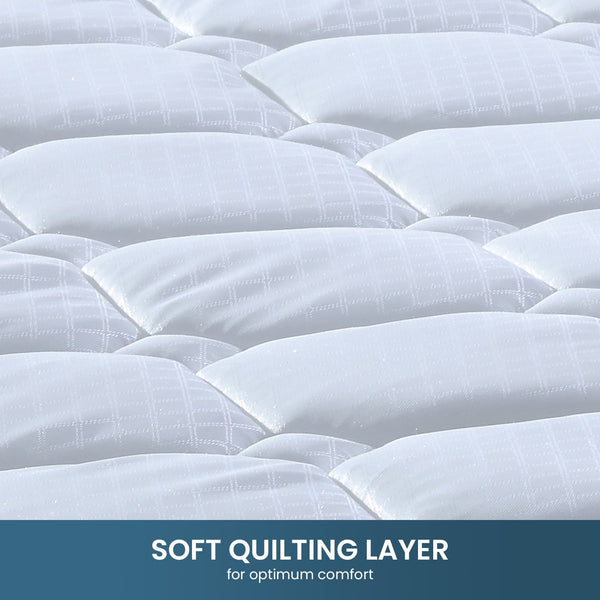 Laura Hill King Single Size Mattress Pocket Spring High Density Foam For Bed Does Not Apply