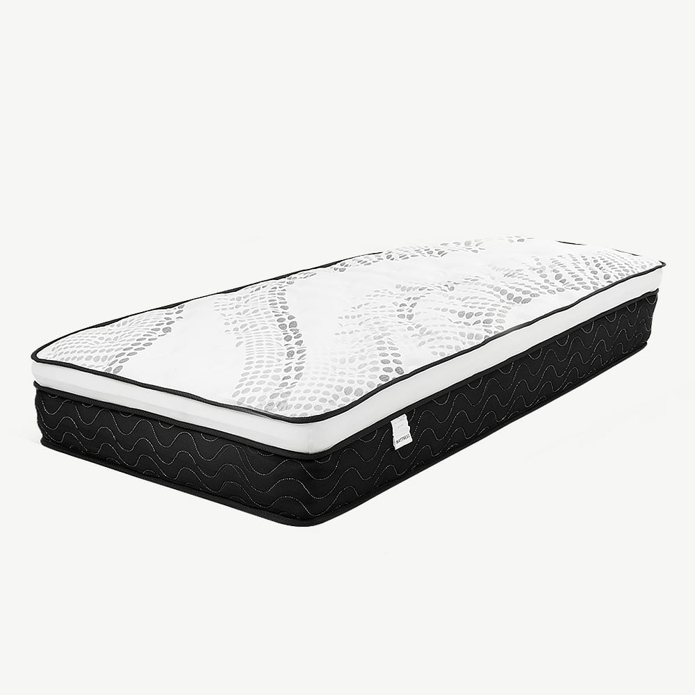 Laura Hill Double Mattress Bed Size Euro Top Topper 5 Zone Spring Foam 32cm Does Not Apply