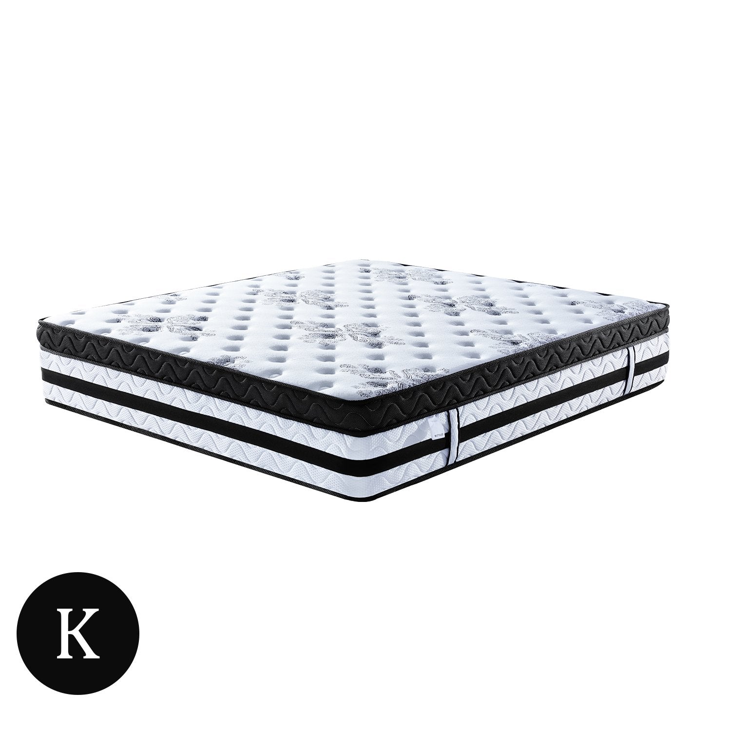 Laura Hill King Mattress Bed Size Euro Top 5 Zone Spring Foam 34cm Bedding Does Not Apply