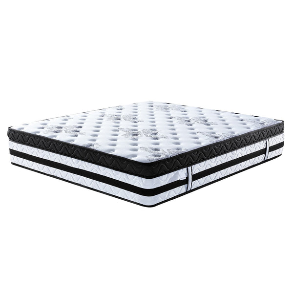 Laura Hill Queen Mattress Bed Size Euro Top 5 Zone Spring Foam 34cm Bedding Does Not Apply