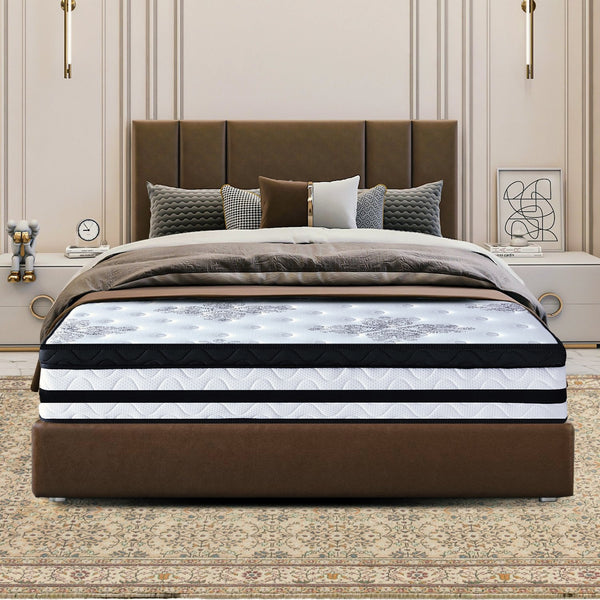 Laura Hill Queen Mattress Bed Size Euro Top 5 Zone Spring Foam 34cm Bedding Does Not Apply