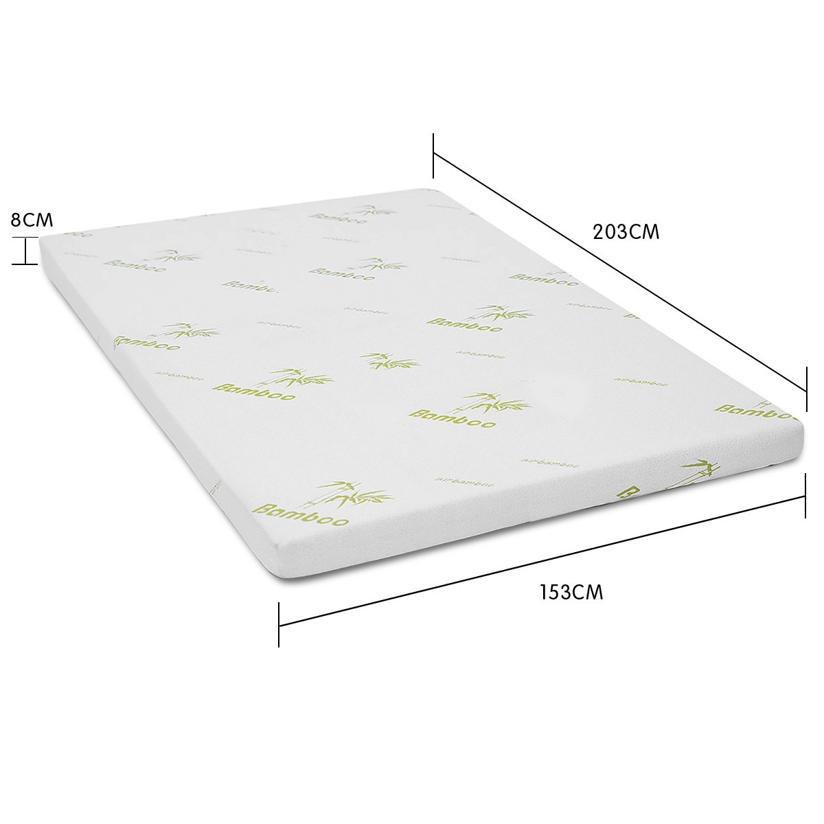 Laura Hill Cool Gel Memory Foam Mattress Topper - Queen Does Not Apply