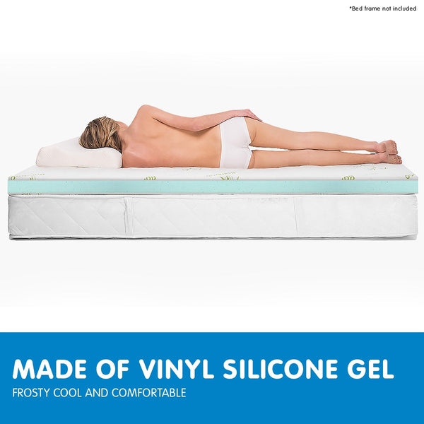 Laura Hill Cool Gel Memory Foam Mattress Topper - Single Laura Hill