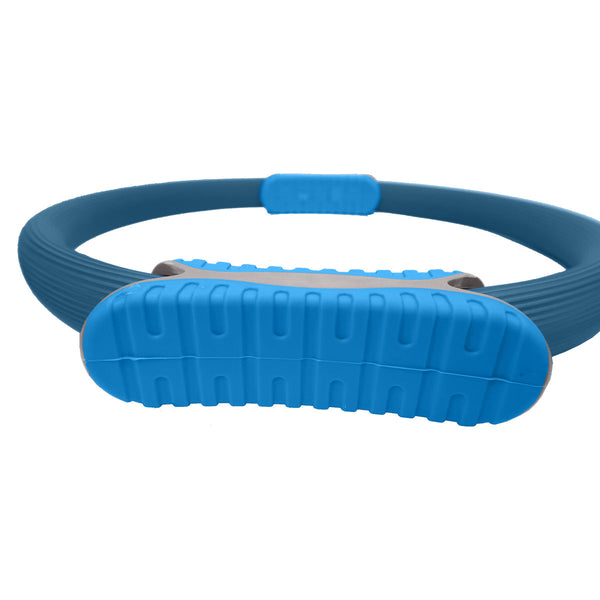 Powertrain Pilates Ring Band Yoga Home Workout Exercise Band Blue Powertrain