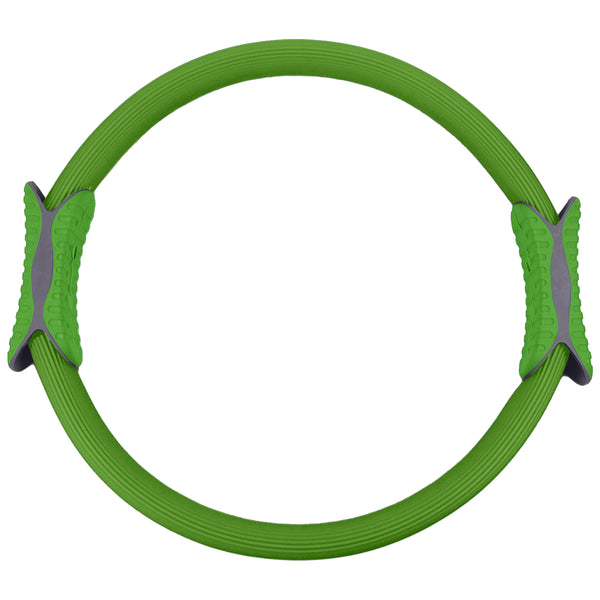 Powertrain Pilates Ring Band Yoga Home Workout Exercise Band Green Powertrain