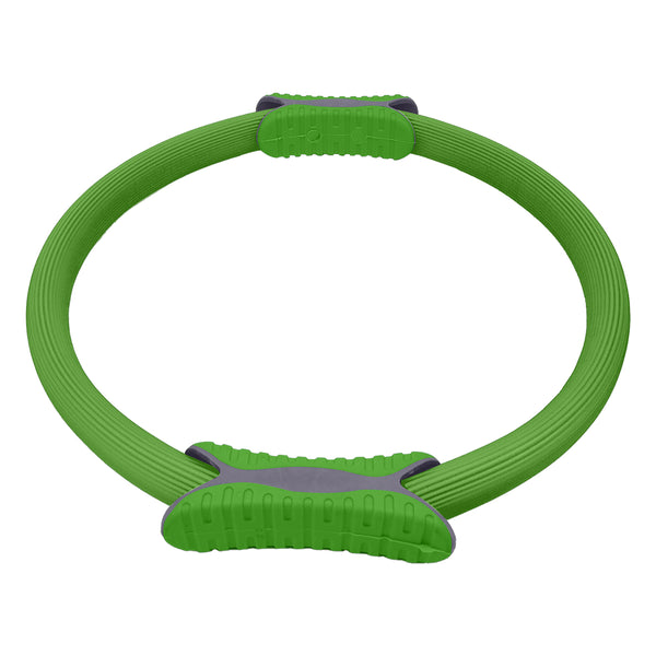 Powertrain Pilates Ring Band Yoga Home Workout Exercise Band Green Powertrain